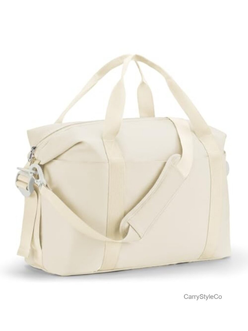 Weekender Duffel Bag for Women Lightweight Nylon Travel Carry-On with Shoulder